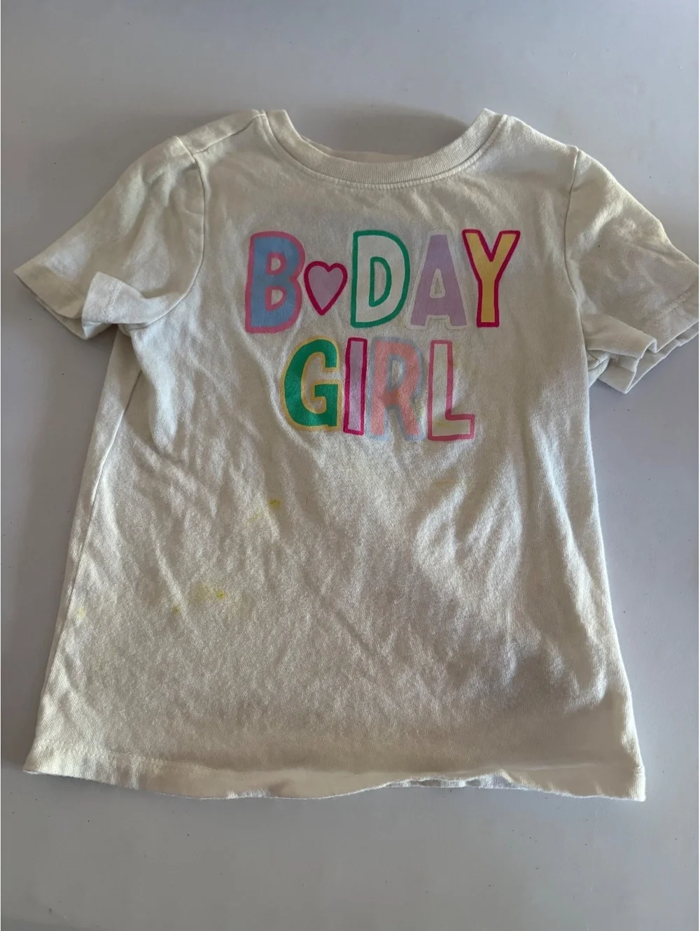 Birthday girl t shirt 4T